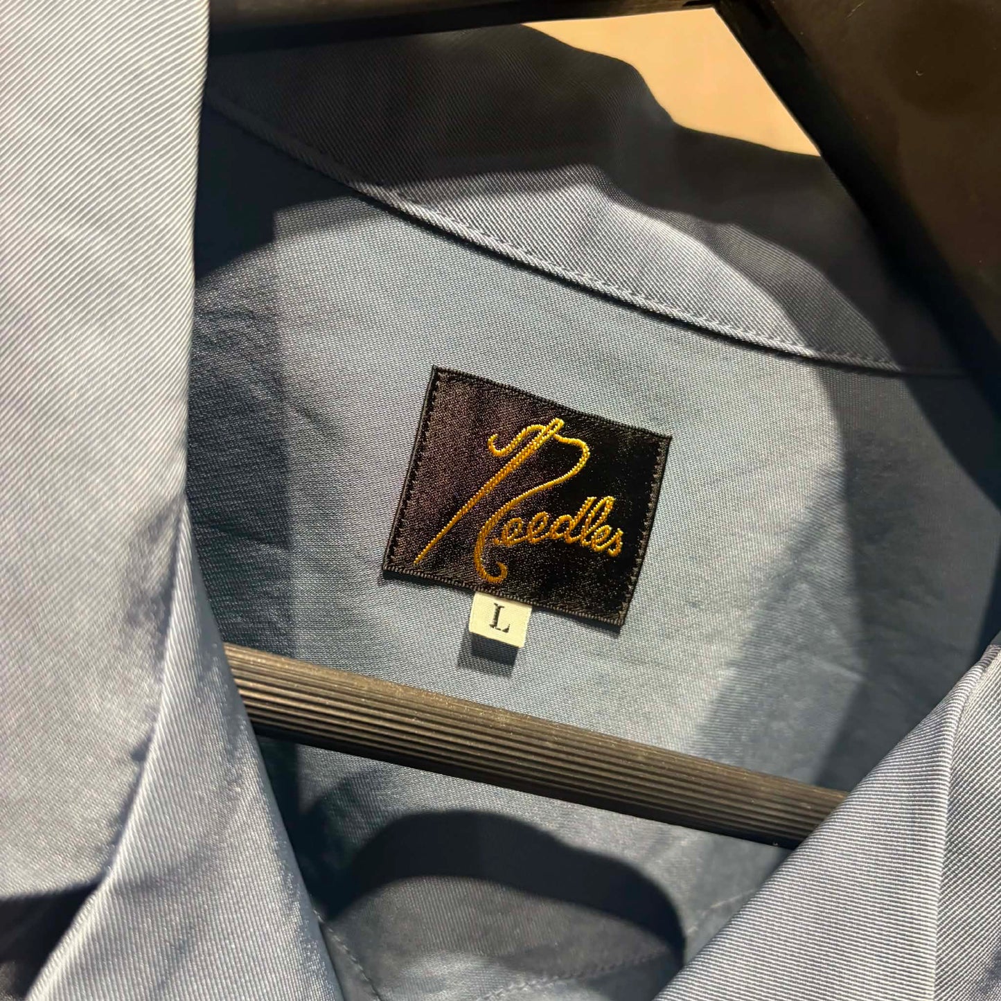 Needles 別注款 COWBOY SHIRTS 藍黑 襯衫 中古