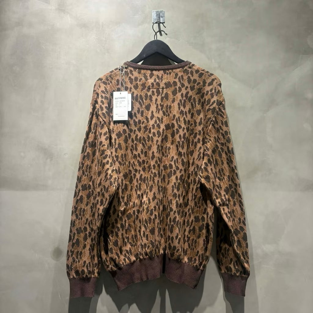 Wacko Maria Leopard Cardigan 豹紋開襟衫 天國東京