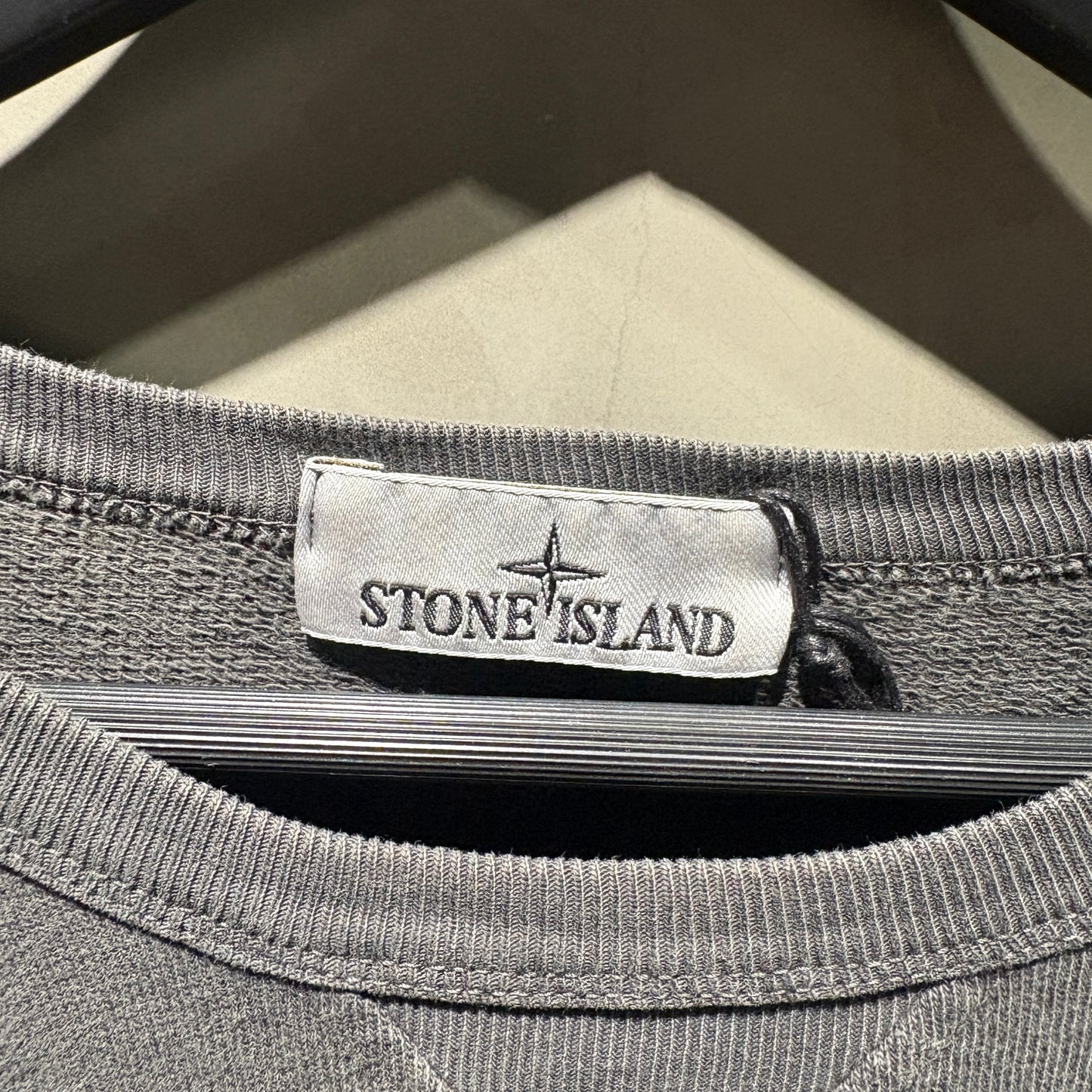 Stone Island Garment Dyed Crewneck Sweatshirt 石頭島 二手