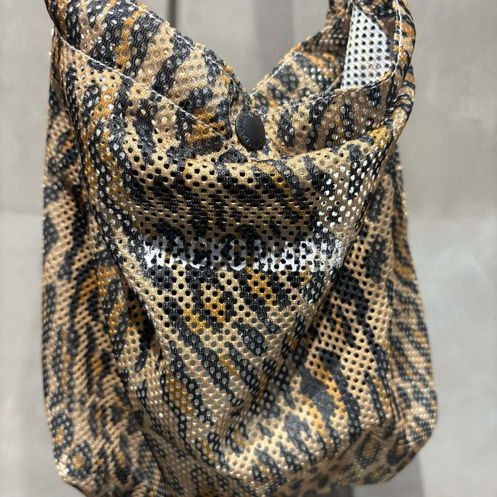 Wacko Maria Leopars Mesh Shoulder Bag 豹紋網布 天國東京