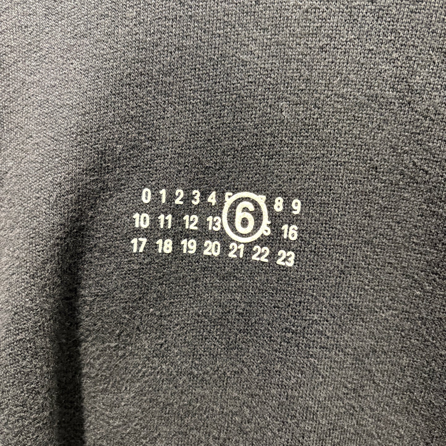 MM6 Maison Margiela Logo hoodie 帽t