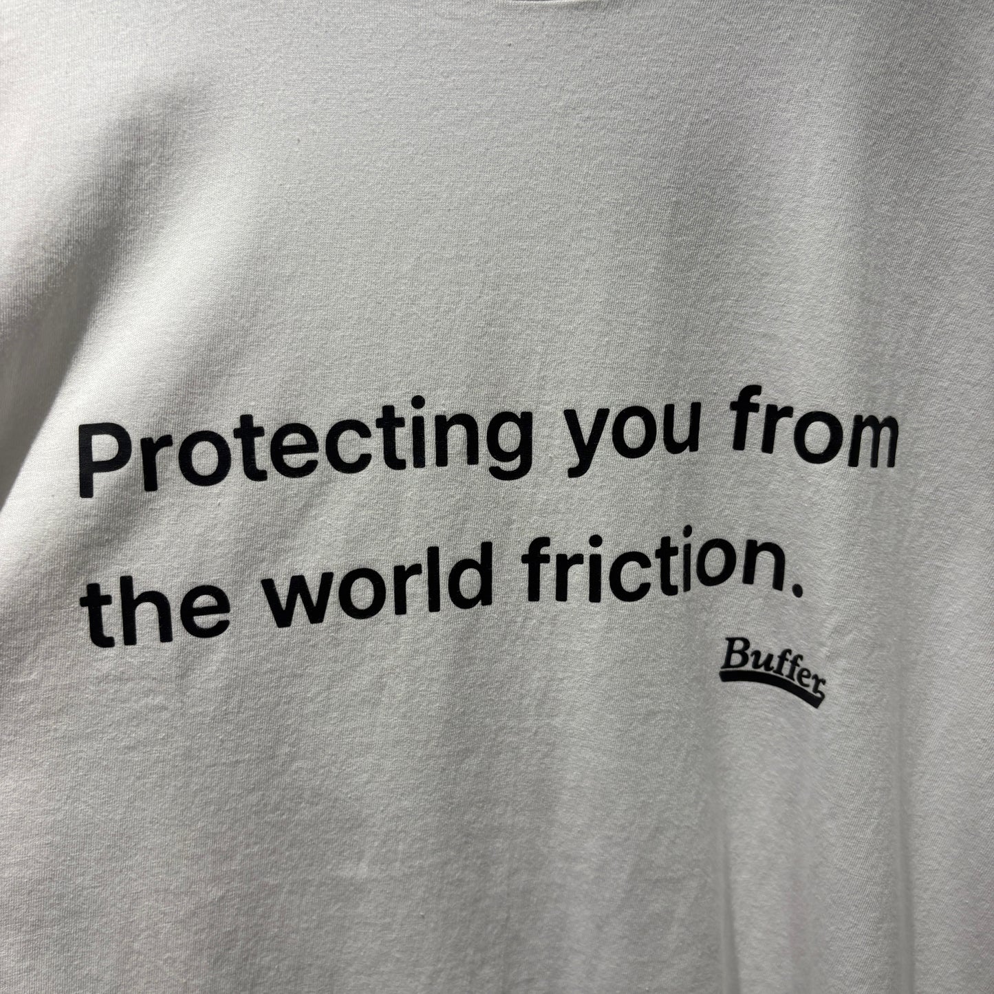 Buffer Logo Tee 白 台灣現貨 西山徹 Nigo主理新品牌