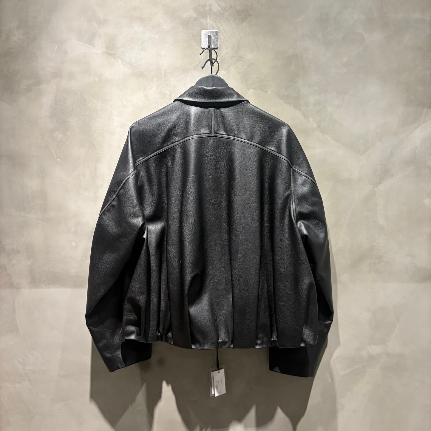 CONZ - Balloon Zip Up Jacket Faux Leat 皮外套 全新