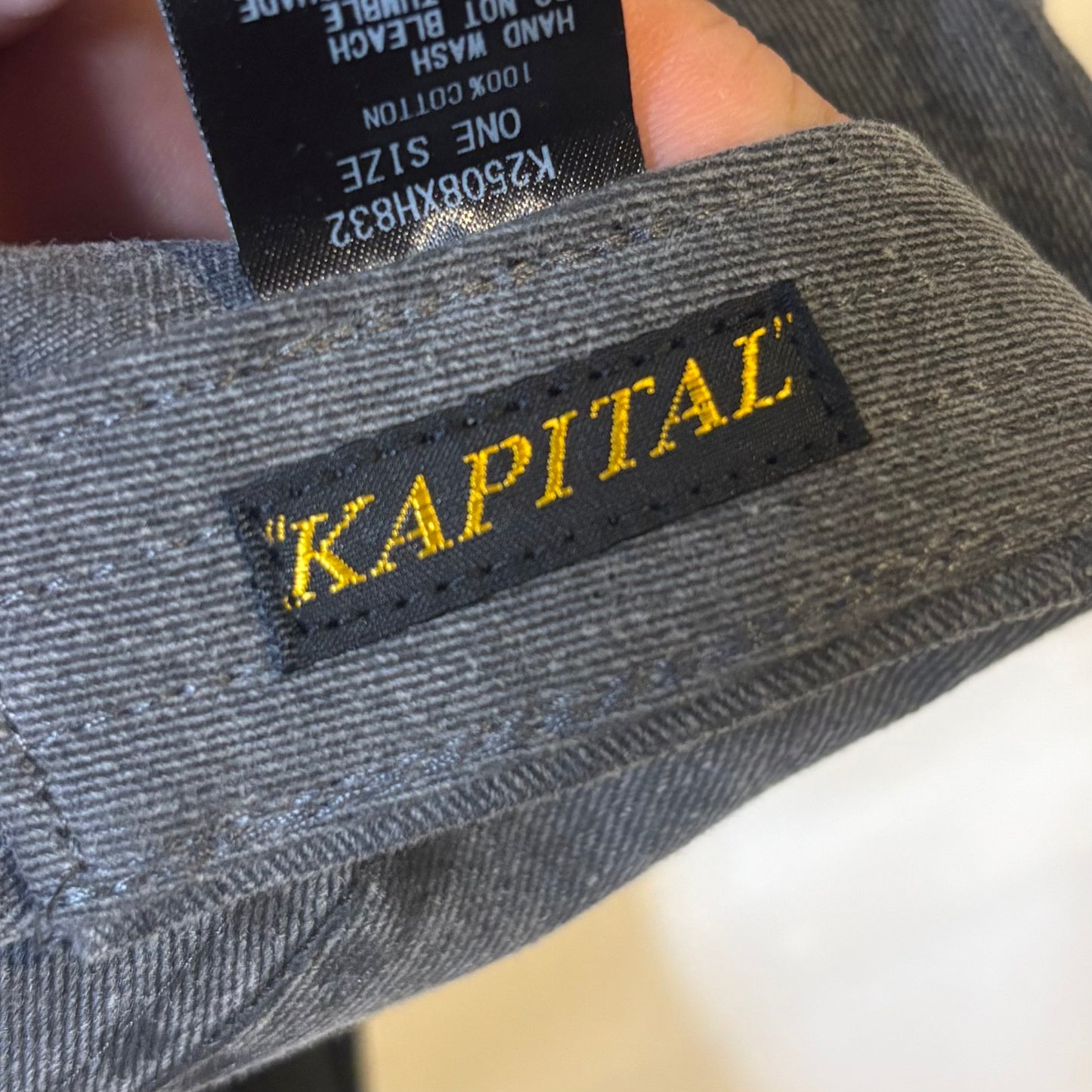 Kapital 惠比壽 店鋪限定 8TB 刺繡水洗棒球帽《連線優惠》