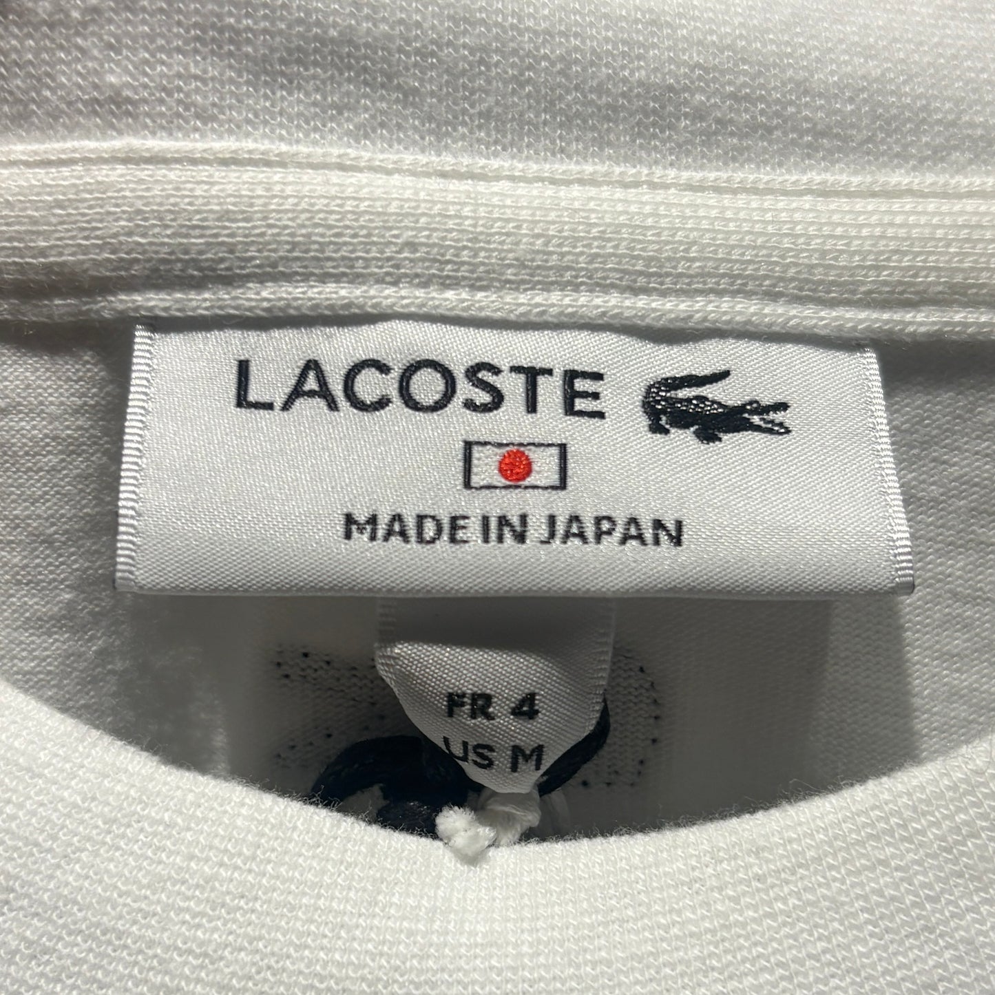 Lacoste x Godzilla 聯名系列 白色 短袖 全新