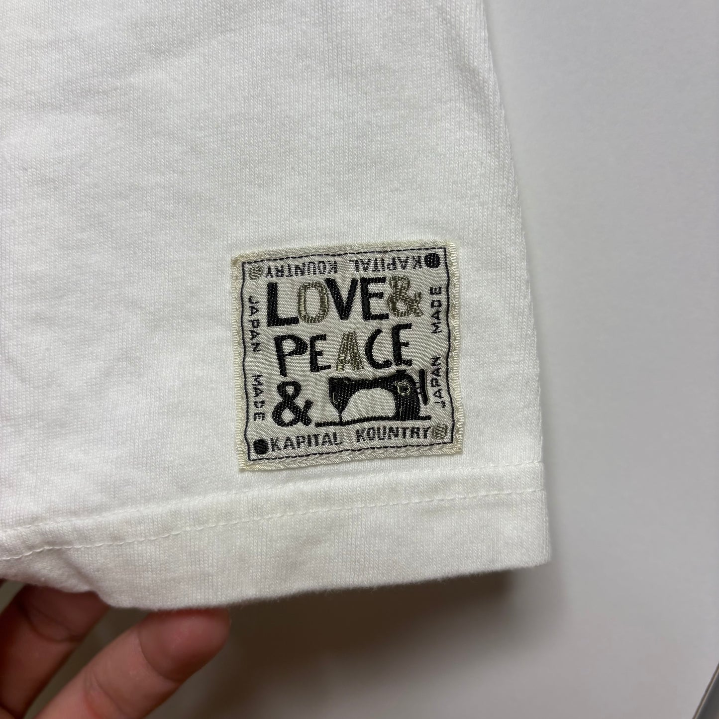 Kapital 惠比壽 店鋪限定 番茄笑臉Tee