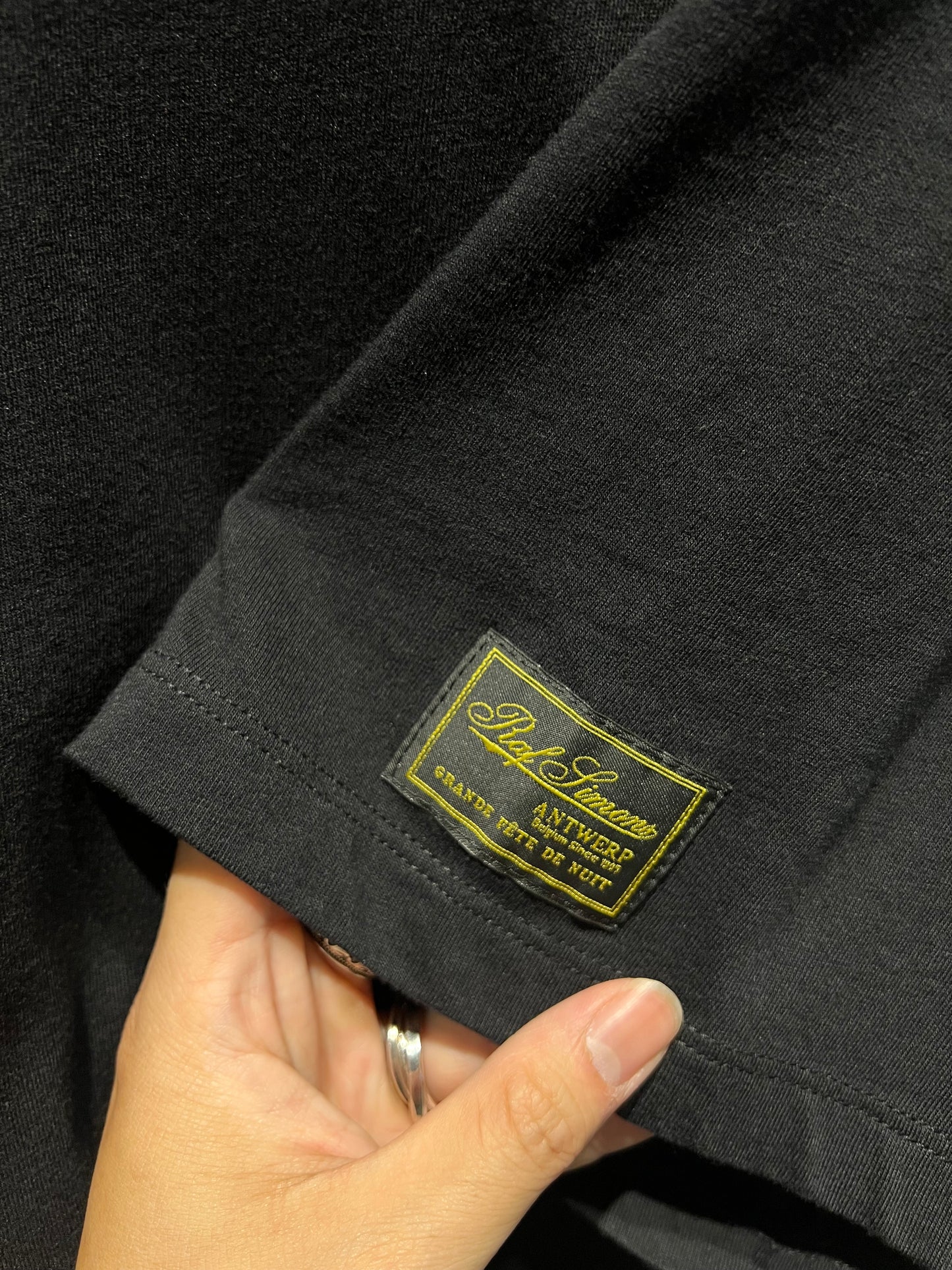 RAF simons 帽子短袖 中古