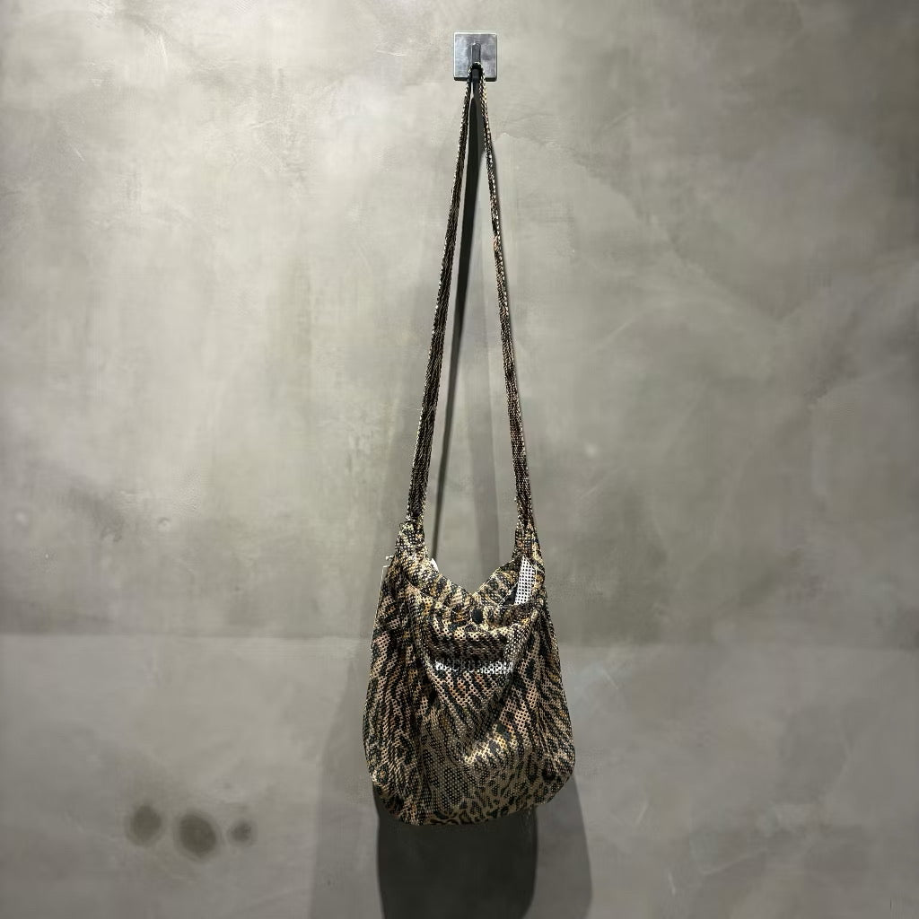 Wacko Maria Leopars Mesh Shoulder Bag 豹紋網布 天國東京