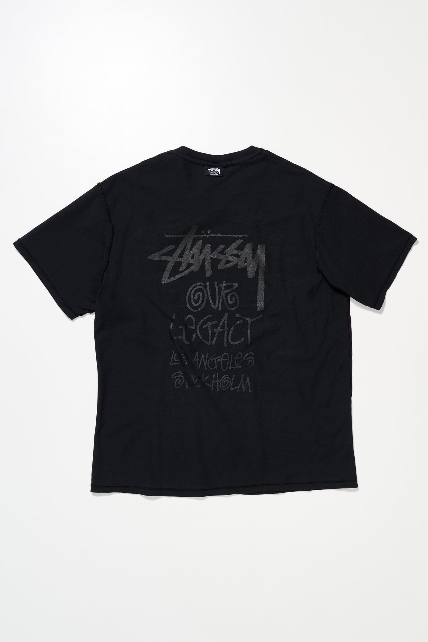 "Pre-Order" Stussy x Our Legacy OL Badge Pig. Dyed Tee 預購