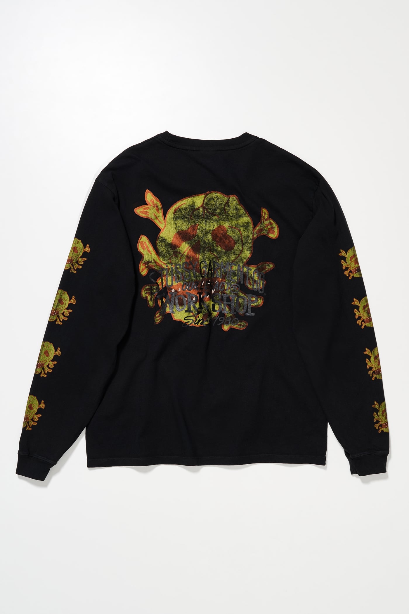 "Pre-Order" Stussy x Our Legacy Skull Pig. Dyed LS Tee 預購