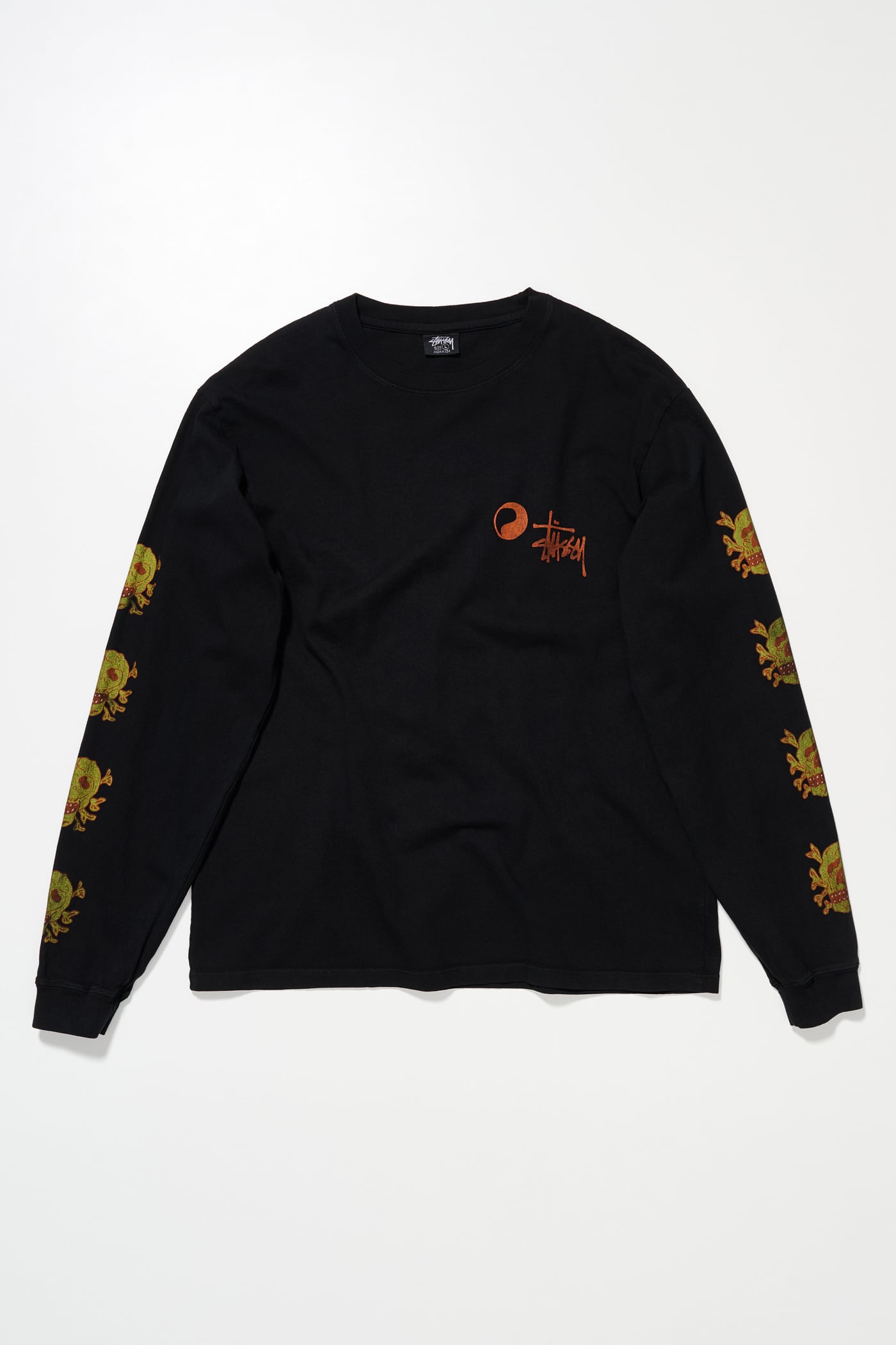 "Pre-Order" Stussy x Our Legacy Skull Pig. Dyed LS Tee 預購