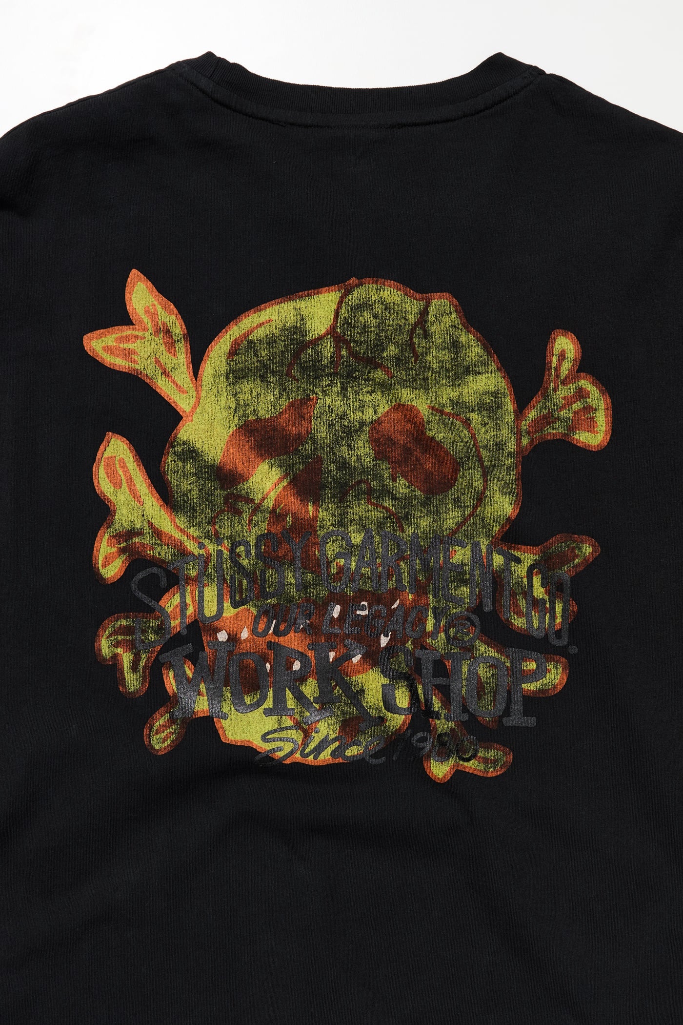 "Pre-Order" Stussy x Our Legacy Skull Pig. Dyed LS Tee 預購