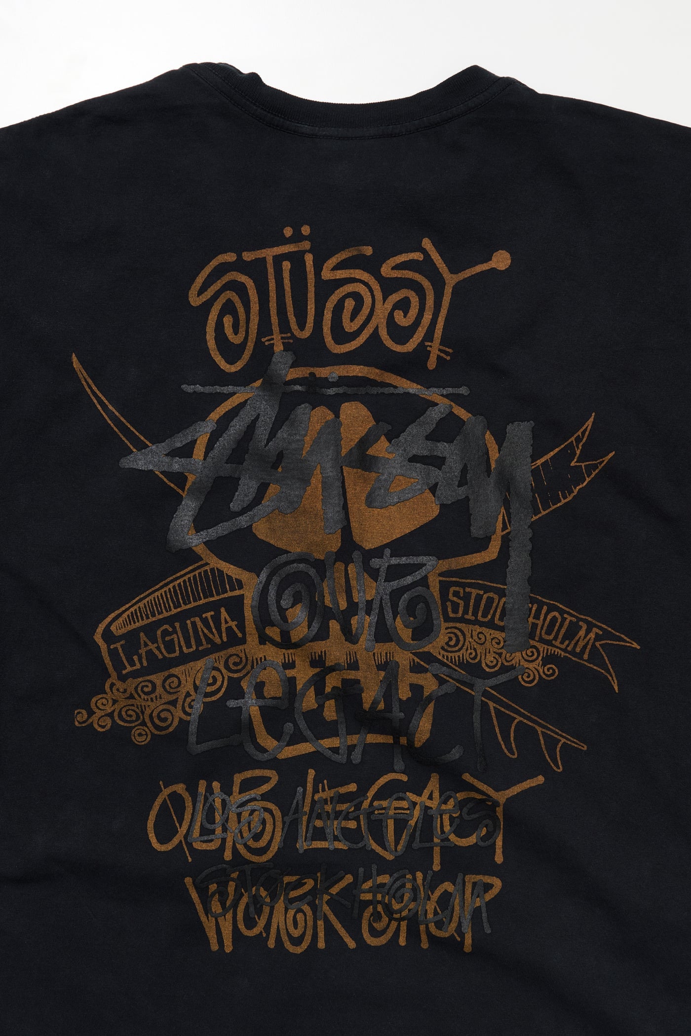 "Pre-Order" Stussy x Our Legacy OL Surf Skull Pig. Dyed Tee 預購