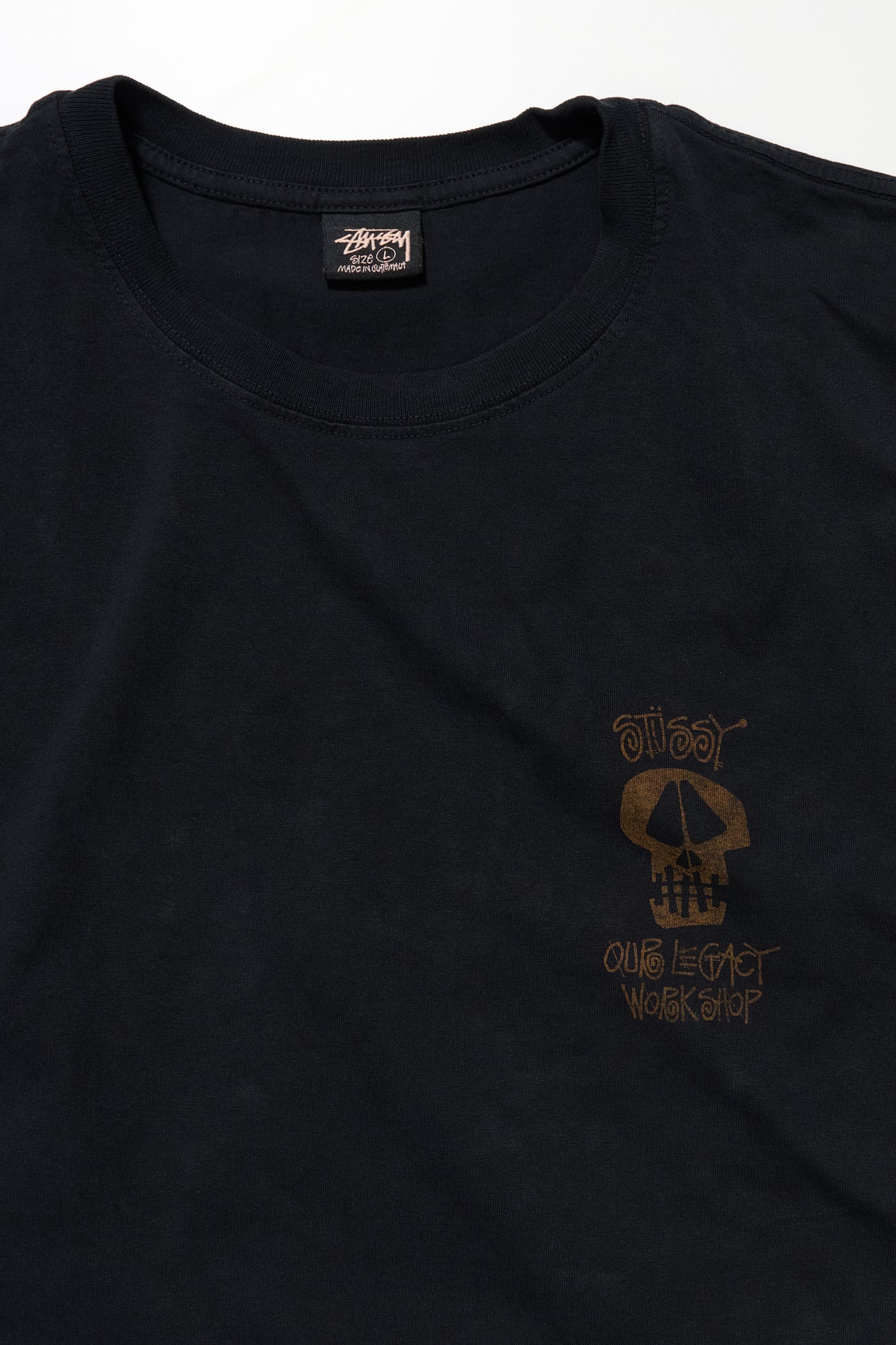 "Pre-Order" Stussy x Our Legacy OL Surf Skull Pig. Dyed Tee 預購