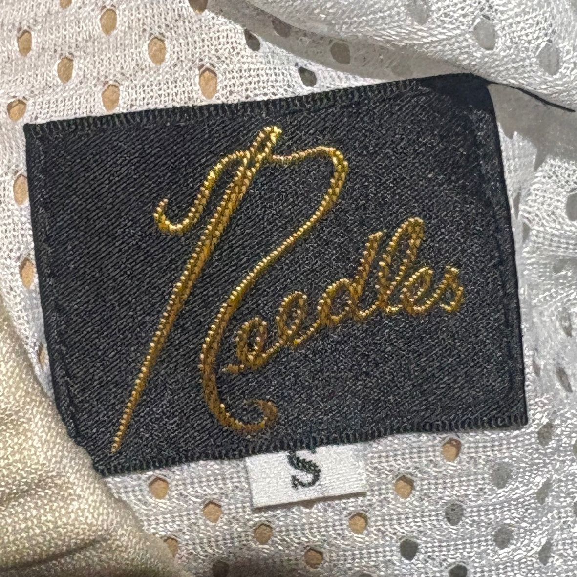 Needles Track Pant 米白色 二手