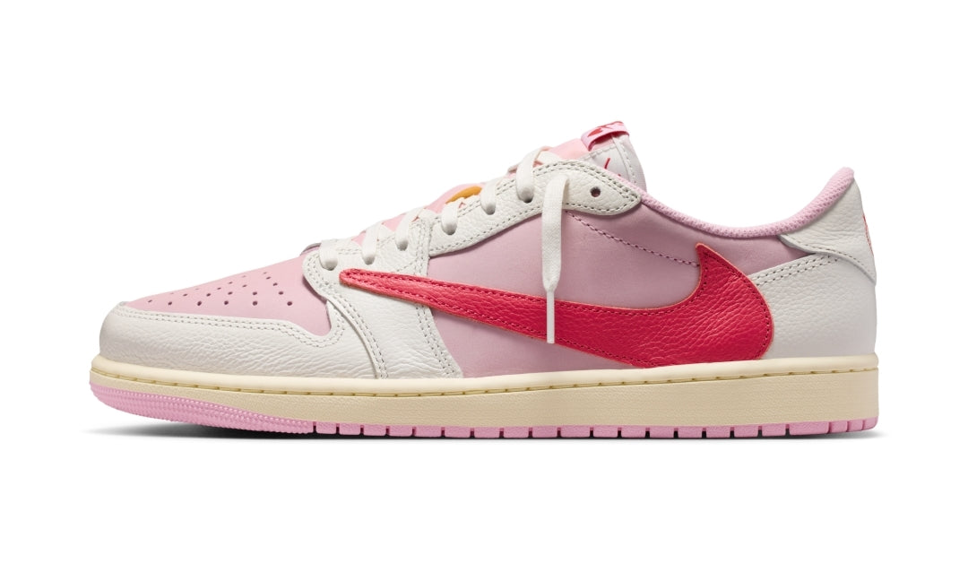 "Pre-Order" Travis Scott × Nike Air Jordan 1 粉紅倒鉤 桃紅 粉色 情人節 預購