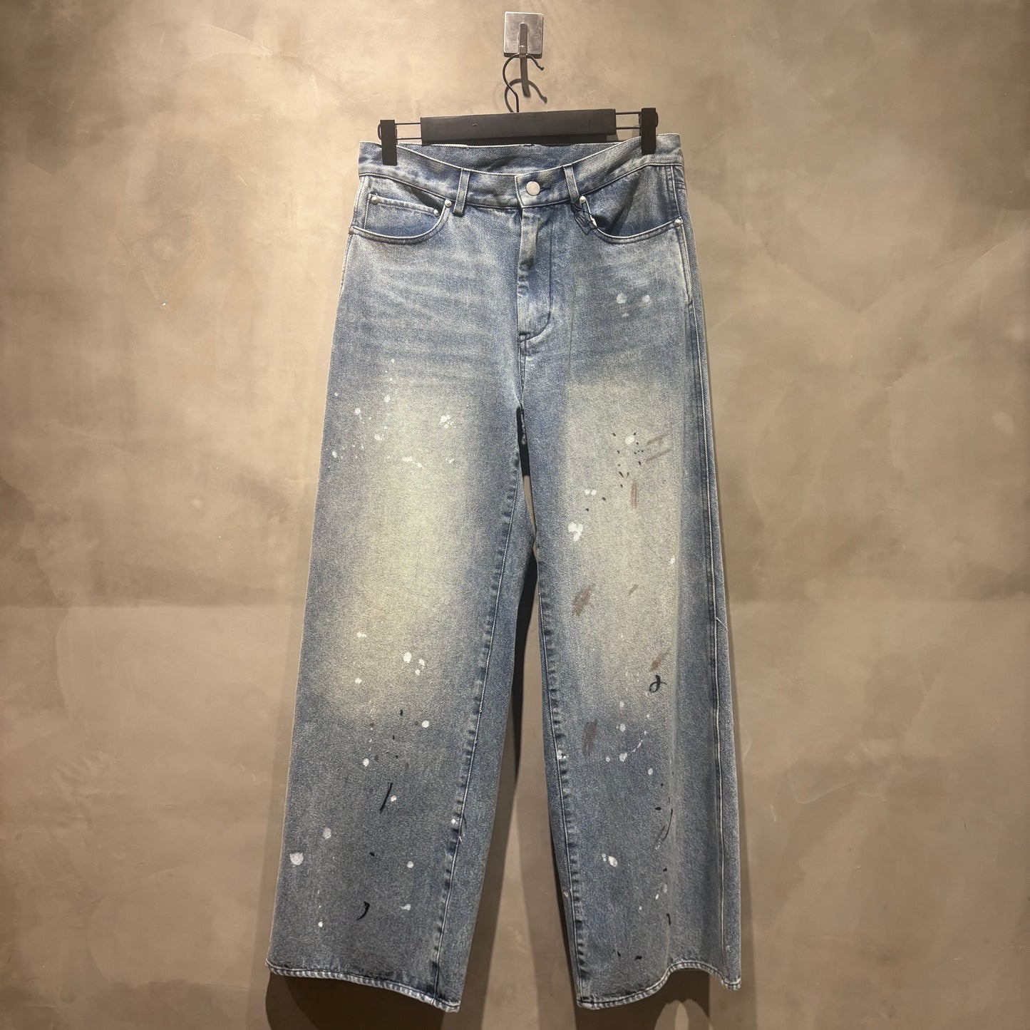 CONZ - Loose Fit Jeans 3Color Paint 潑墨 全新