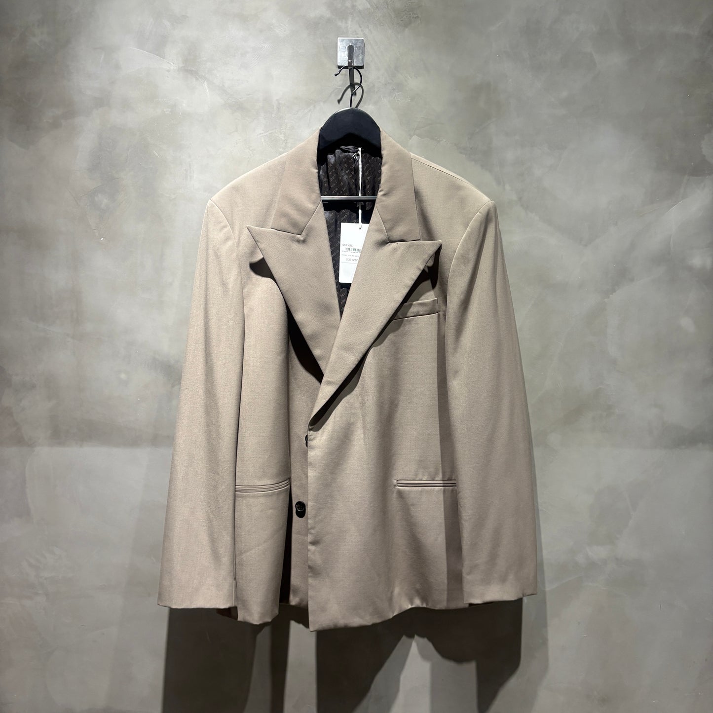 Acne Studios Regular fit suit jacket MUD GREY 西裝外套 二手