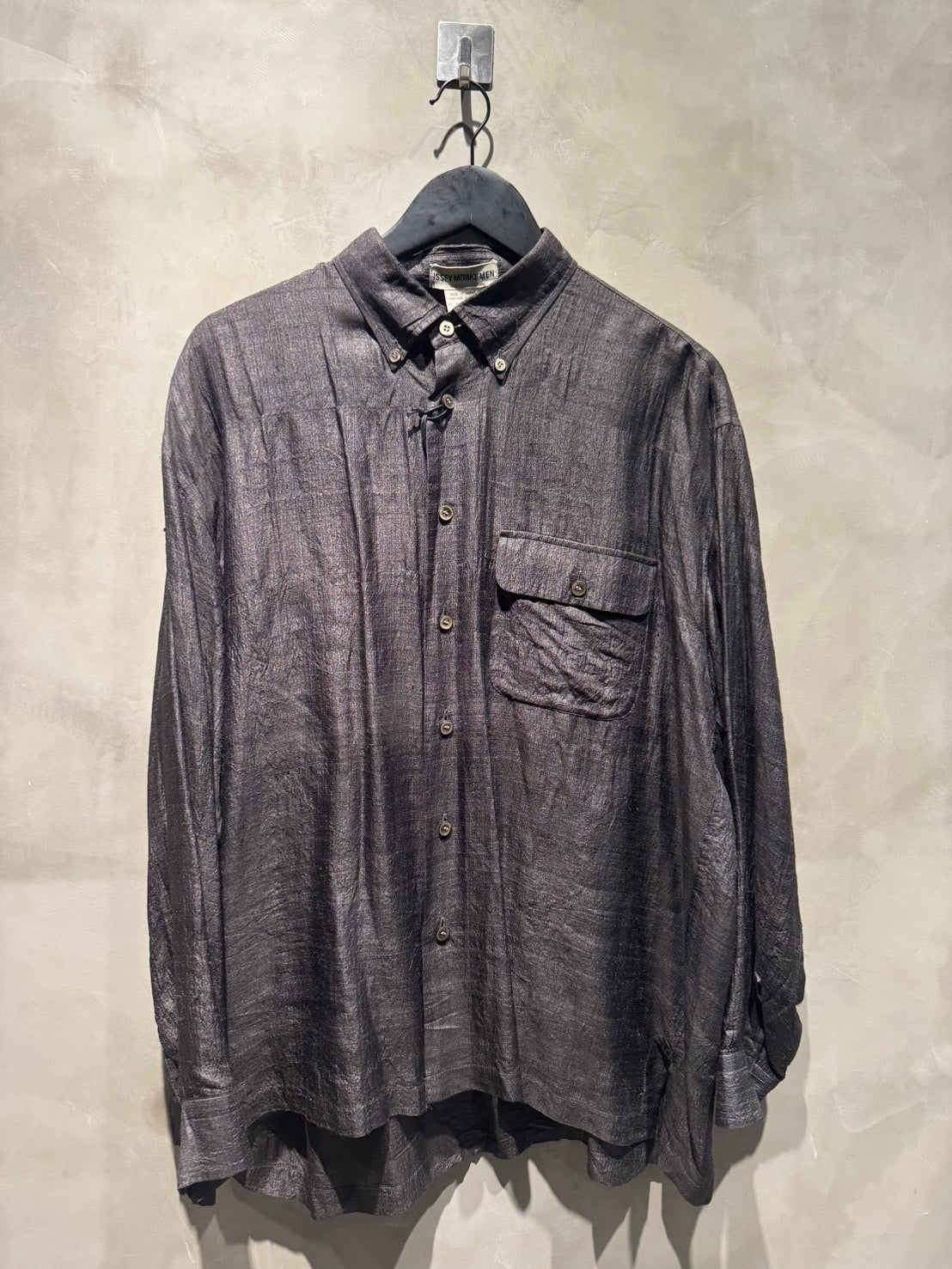 Issey Miyake MEN 1997AW 絲質襯衫 中古