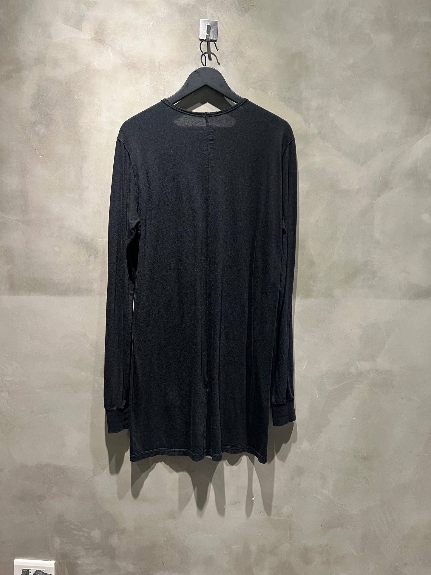 Rick Owens DRKSHDW 素黑超長T 中古