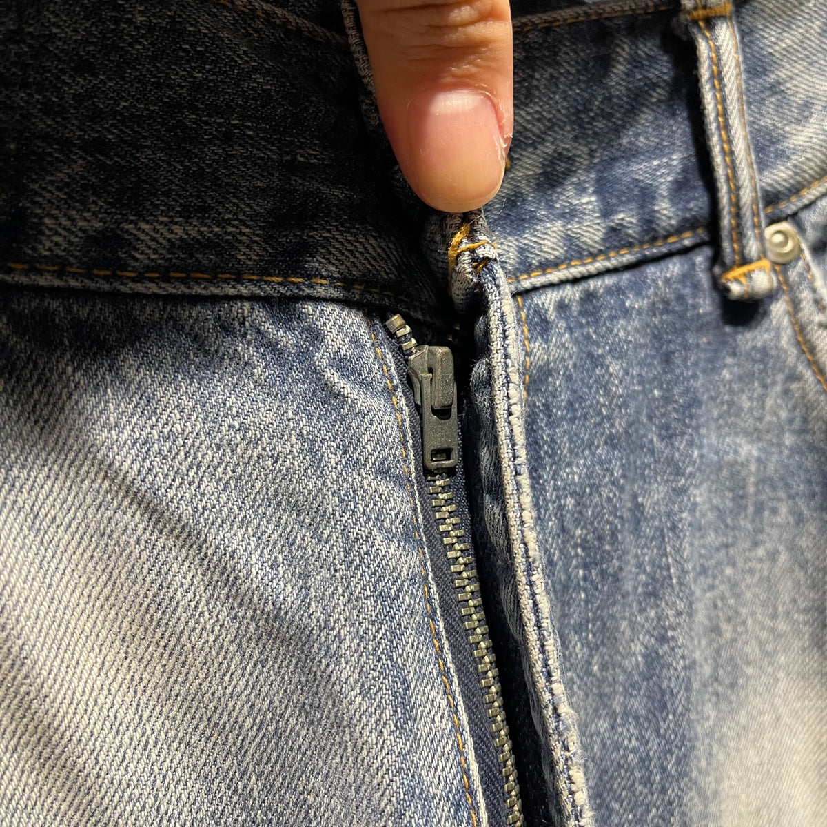 Ancellm Selvedge Tapered 5P Denim Pants 牛仔褲 中古