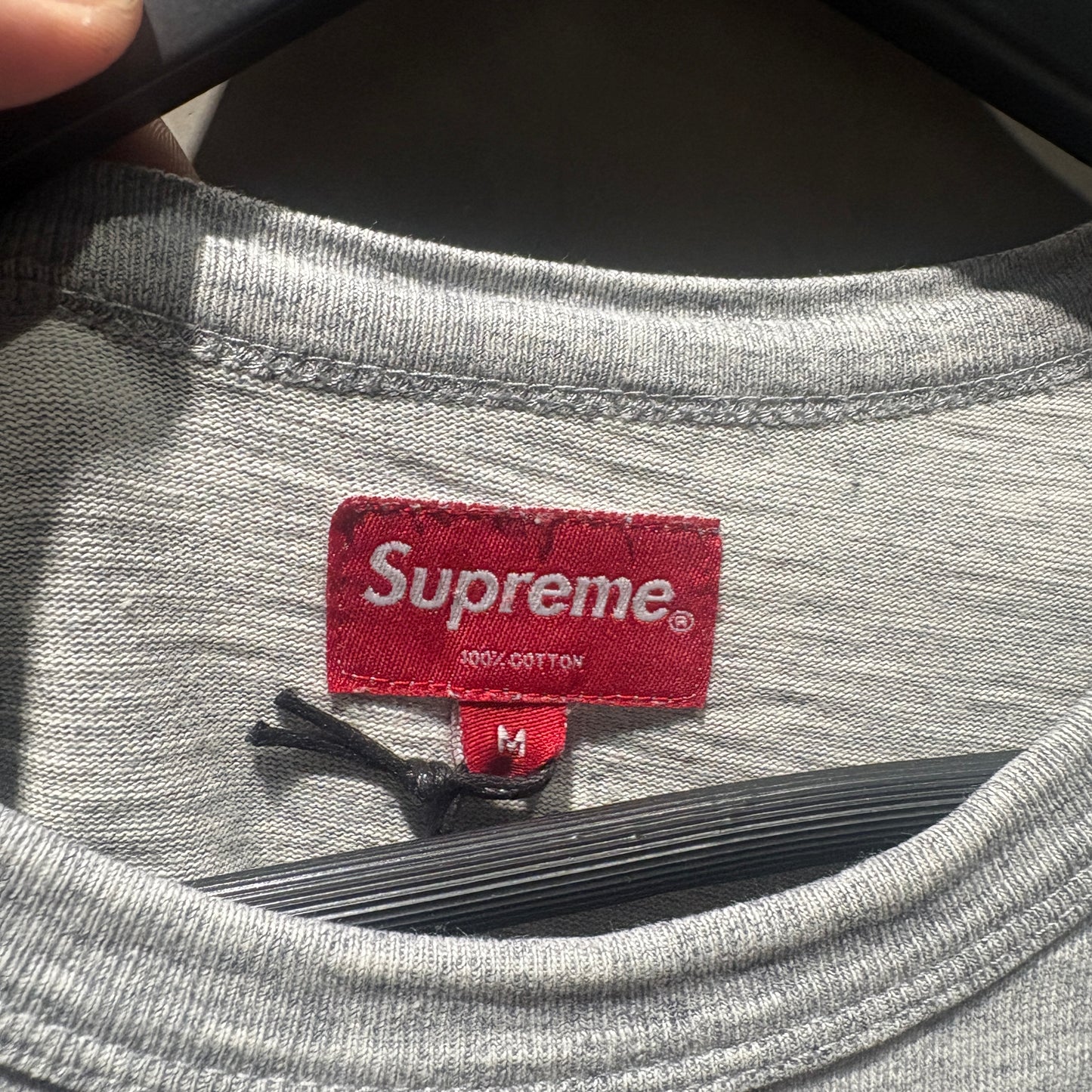 Supreme Plaid Appliqué S/S Top 短袖 二手