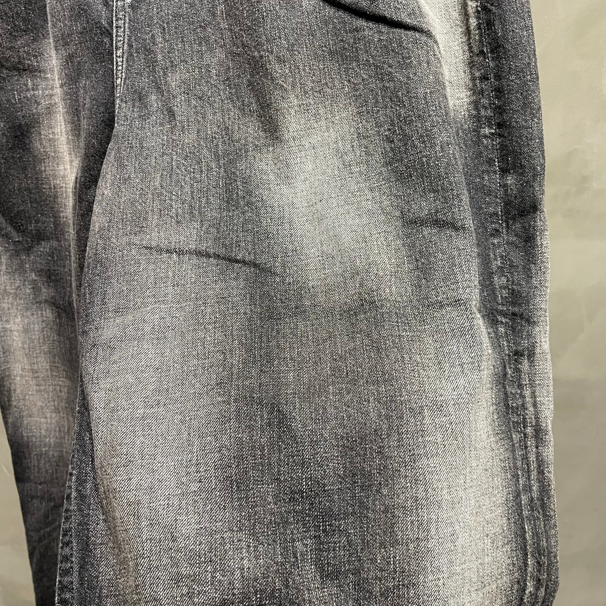 Ancellm Aging Wide Denim Pants 牛仔褲 中古
