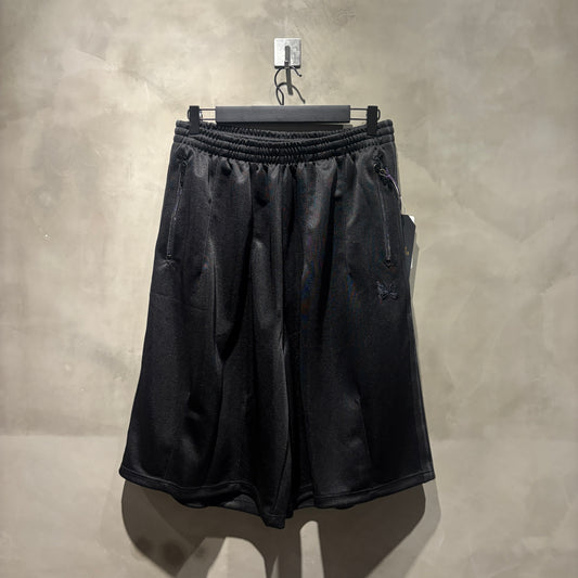 Needles 別注款 H.D Track Short Pant - Poly Smooth 黑魂