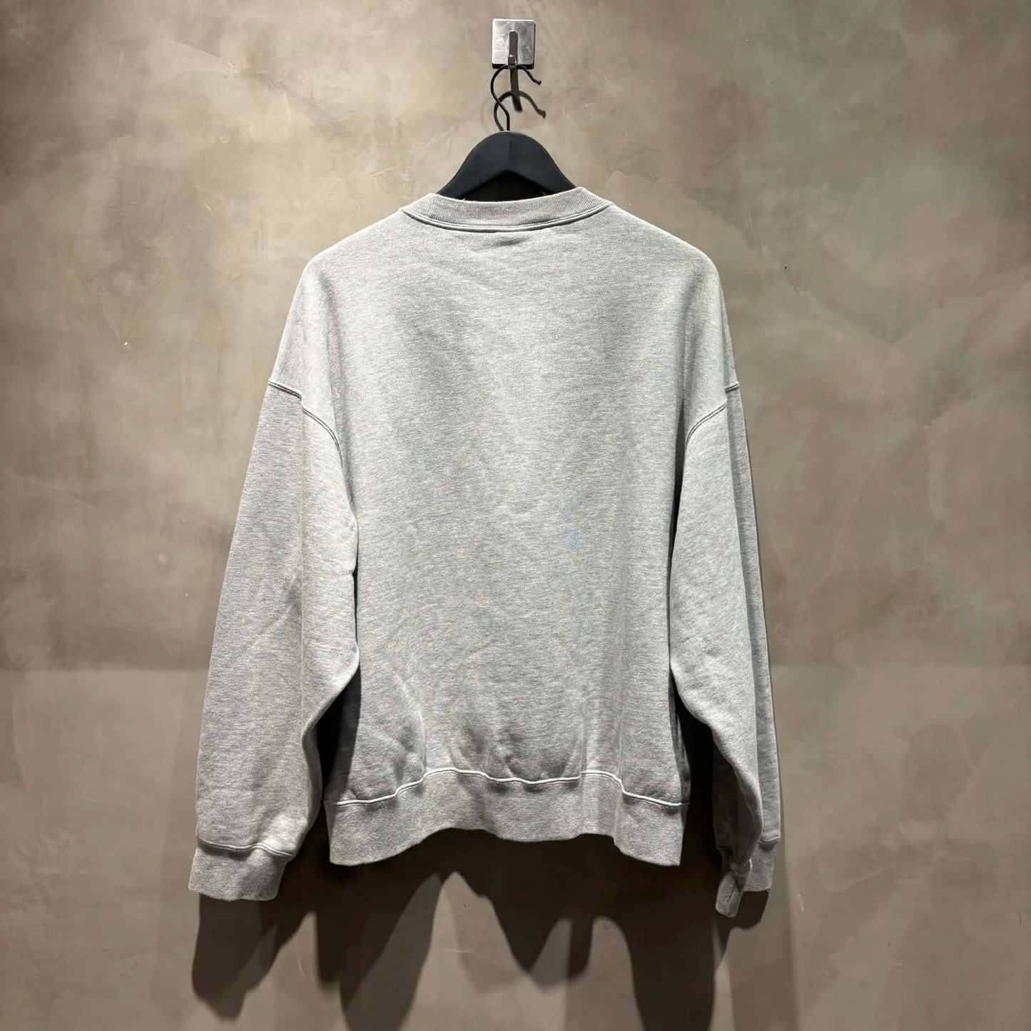 Nike x Stüssy Crew Fleece GREY 大學T 中古