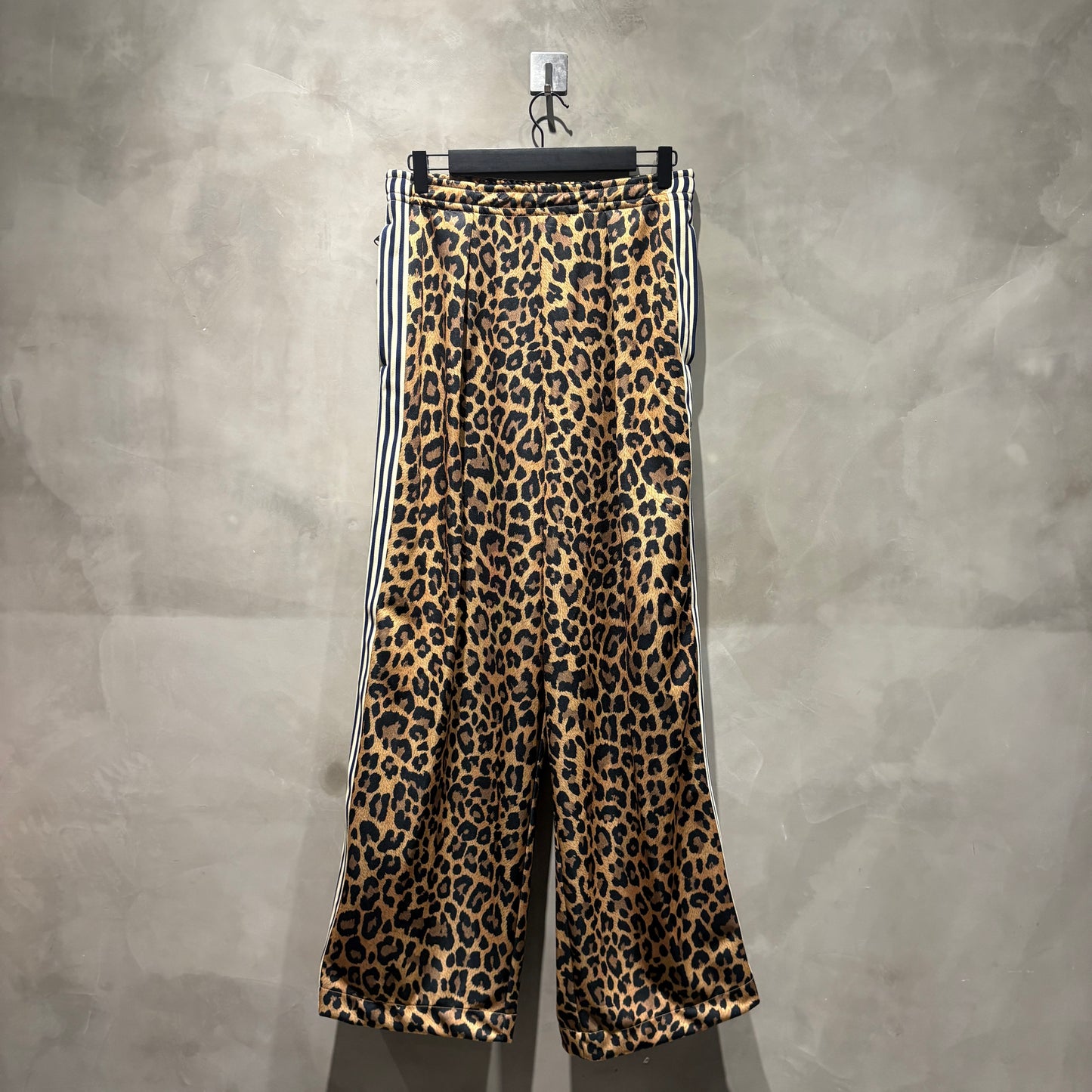 KAPITAL Leopard Polyester Smooth Track Pants 豹紋 全新