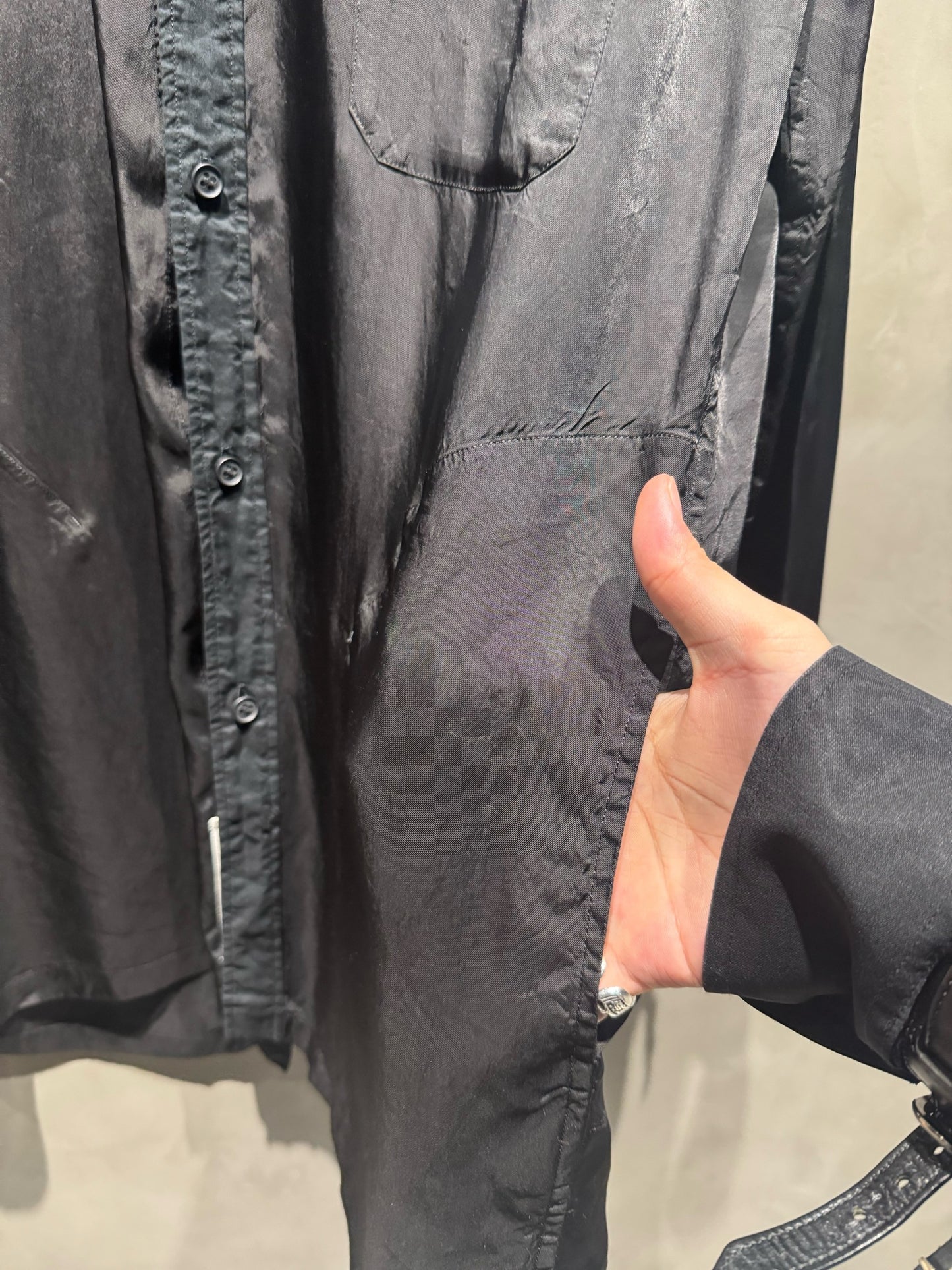 yohji yamamoto pour homme正反鈕扣襯衫 中古