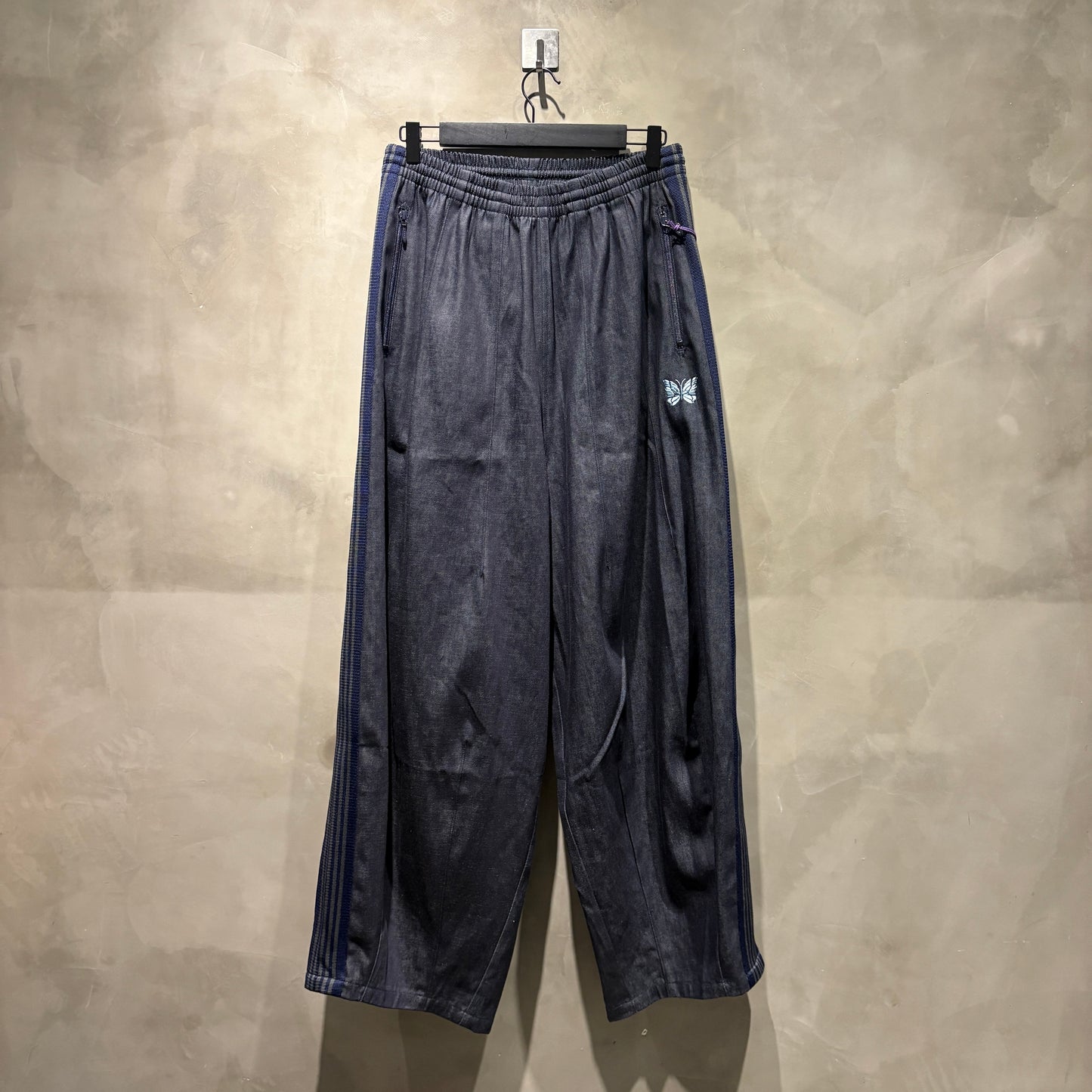 Needles 別注款 H.D. Track Pant - Denim NAVY 丹寧材質