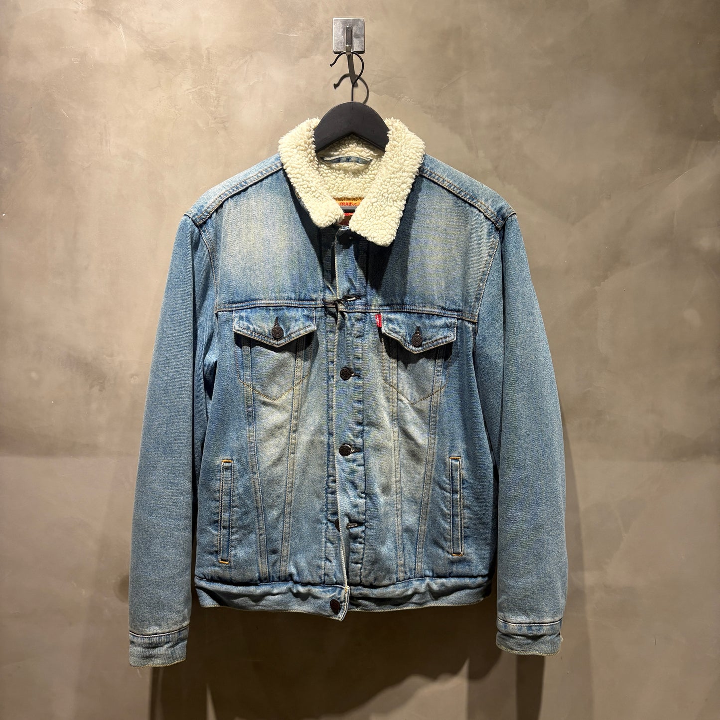 Levi's Sherpa Lined Trucker Jacket外套 二手