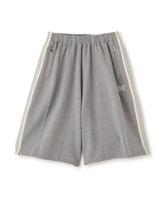 Needles 別注款 H.D.Track Shorts - Cotton Jersey GREY棉短褲 棉質