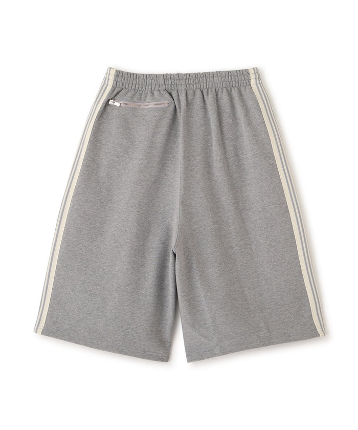 Needles 別注款 H.D.Track Shorts - Cotton Jersey GREY棉短褲 棉質