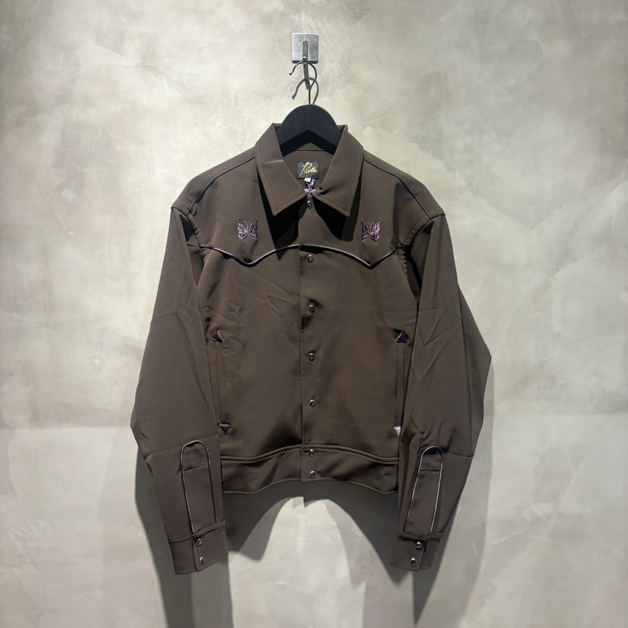 Needles 26ss定番 Piping Cowboy Jacket 全新 棕