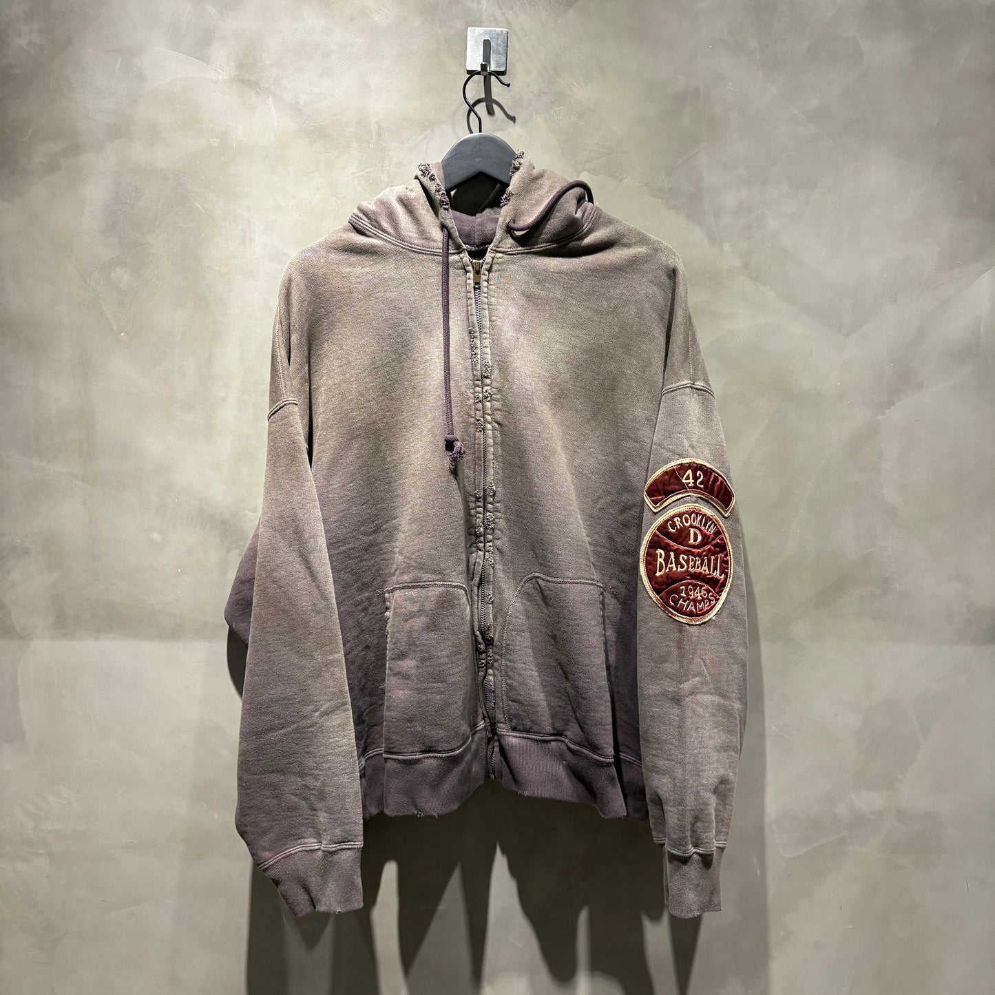 BOW WOW Baseball Champion Zip Hoodie Aged 連帽外套 全新 現貨