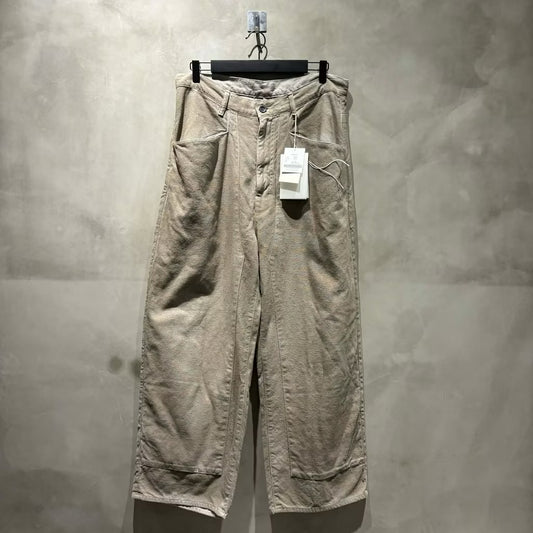 Ancellm C/R Duck Doubleknee Pants Greige
