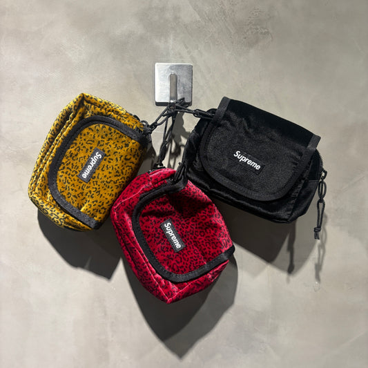 Supreme Velvet Mini Pouch 全新 天鵝絨 抽繩小包