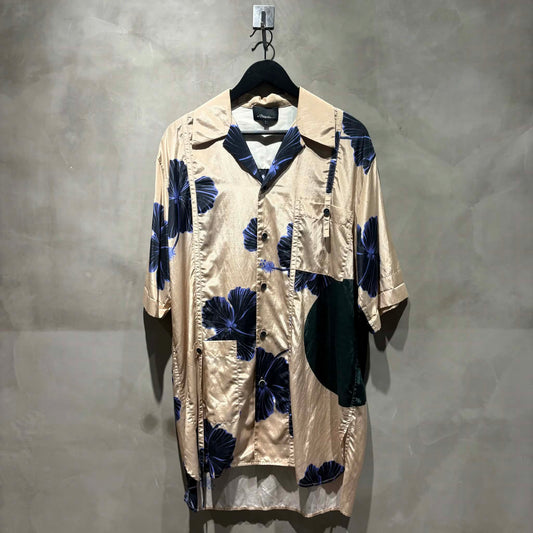 3.1 Phillip Lim 米色藍花襯衫 中古