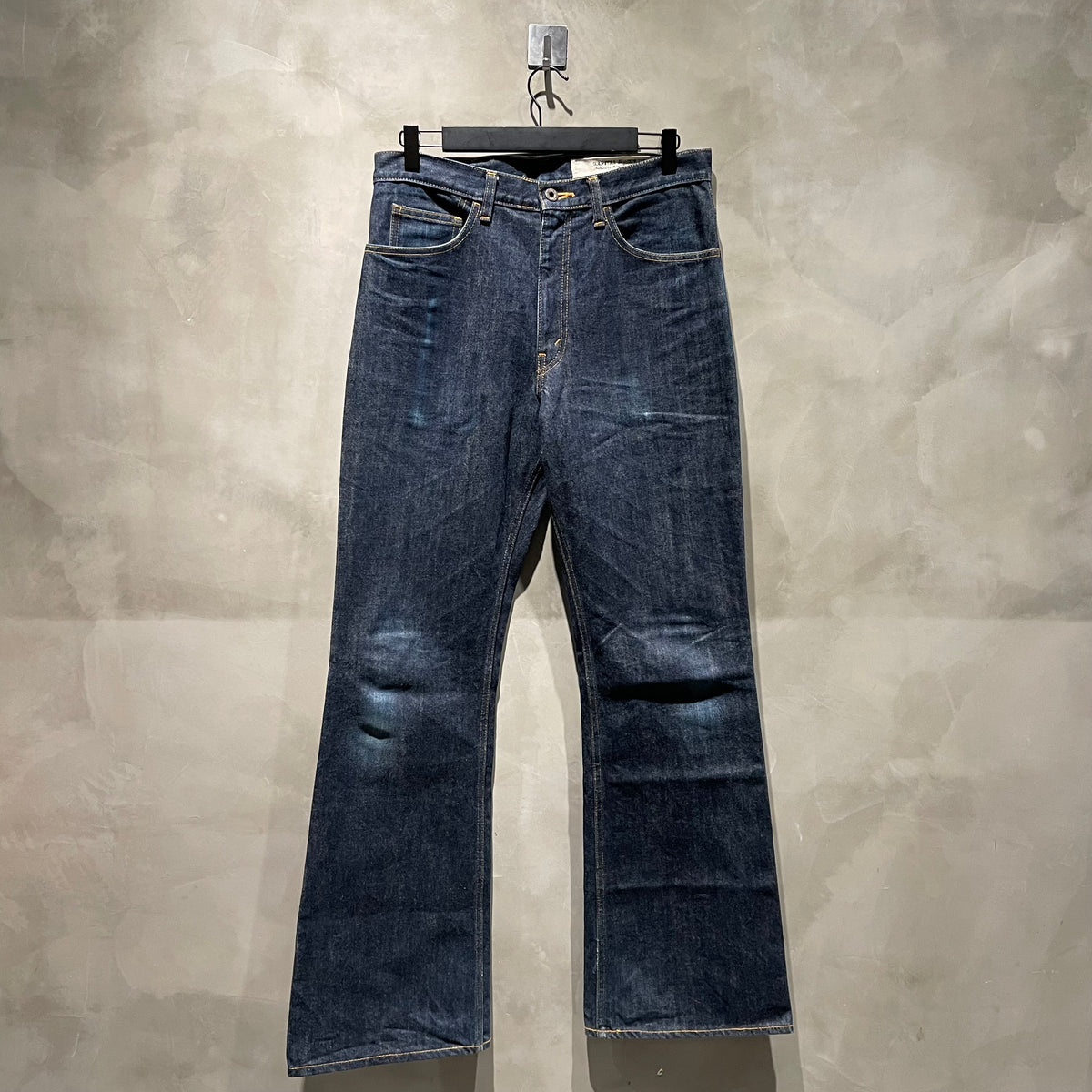 Kapital 14oz Denim 5P Rat Flare 原色喇叭褲 中古