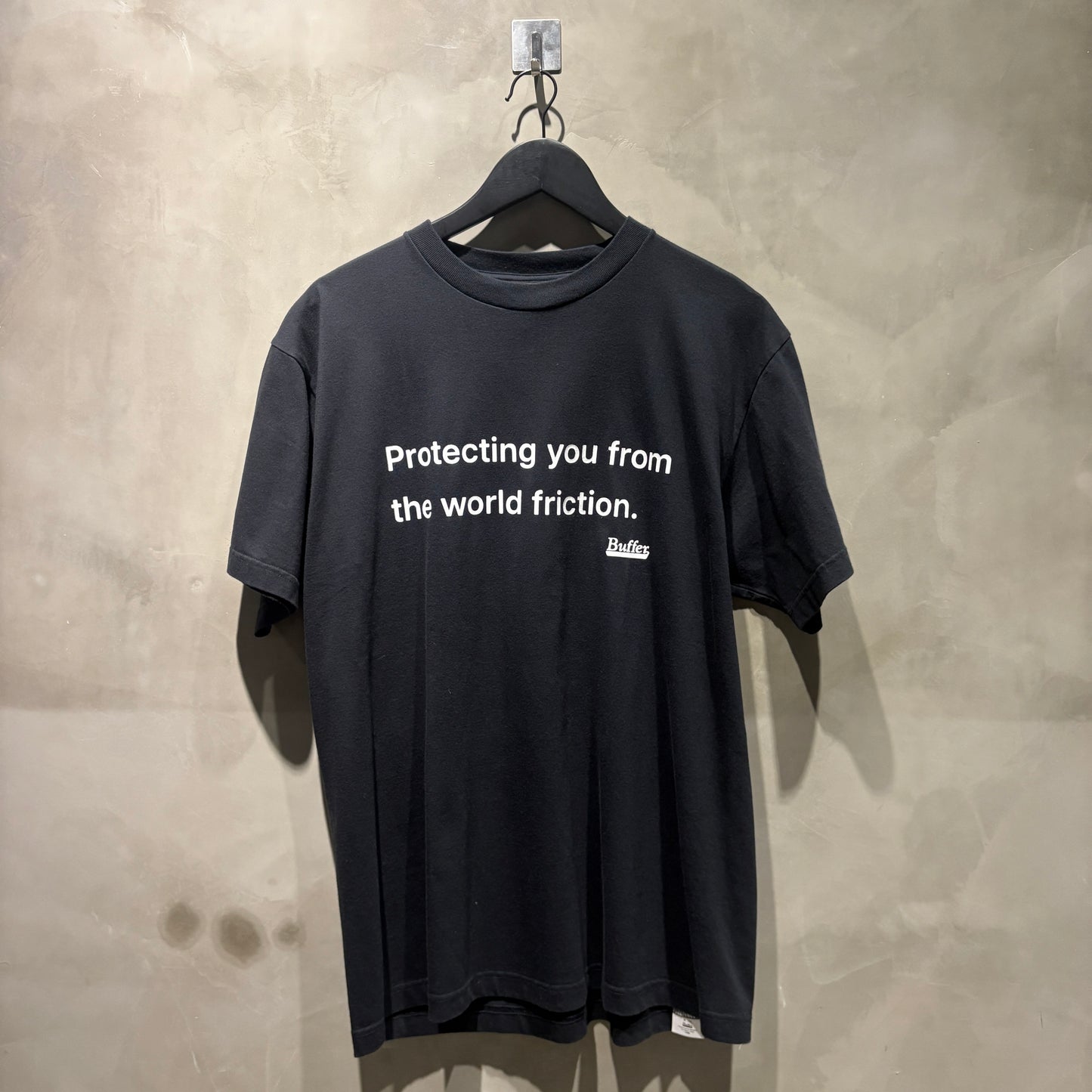 Buffer Logo Tee 黑 台灣現貨 西山徹 Nigo主理新品牌