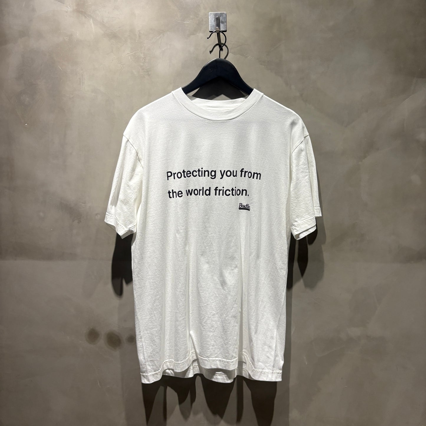 Buffer Logo Tee 白 台灣現貨 西山徹 Nigo主理新品牌
