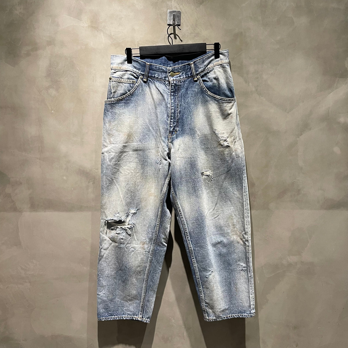 Ancellm Selvedge Tapered 5P Denim Pants 牛仔褲 中古