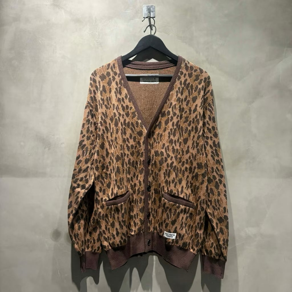 Wacko Maria Leopard Cardigan 豹紋開襟衫 天國東京