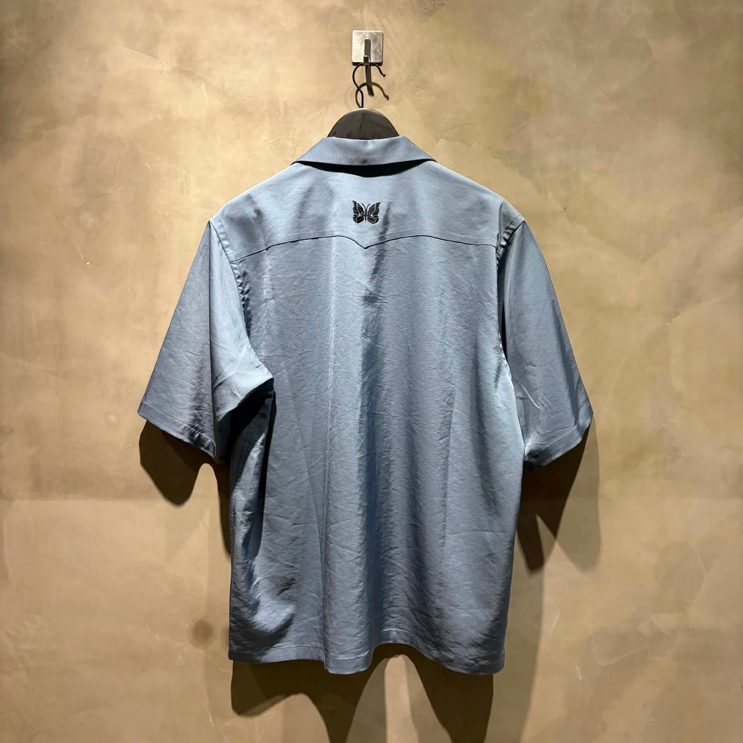 Needles 別注款 COWBOY SHIRTS 藍黑 襯衫 中古
