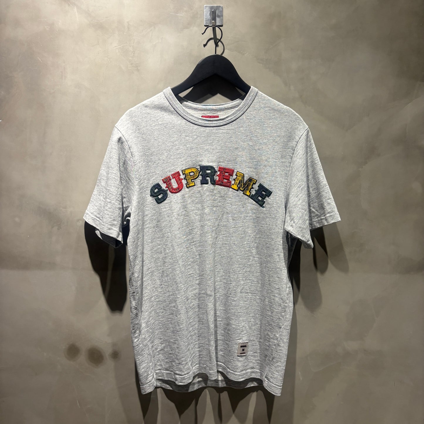 Supreme Plaid Appliqué S/S Top 短袖 二手