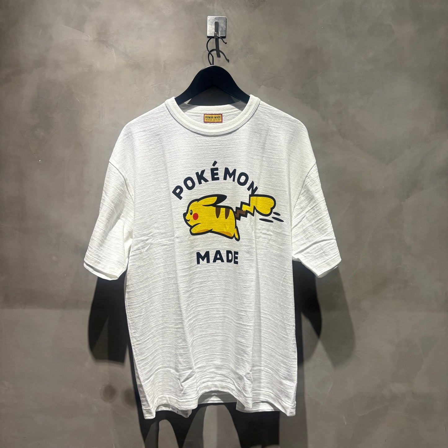 HUMAN MADE x Pokémon聯名系列 全新 寶可夢 皮卡丘 白色