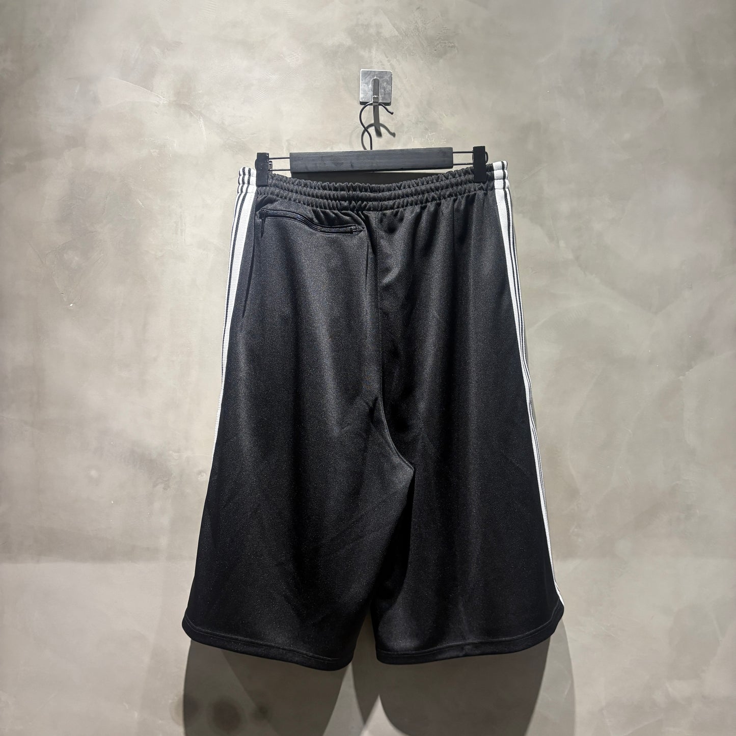 Needles 別注款 H.D Track Short Pant - Poly Smooth 黑白
