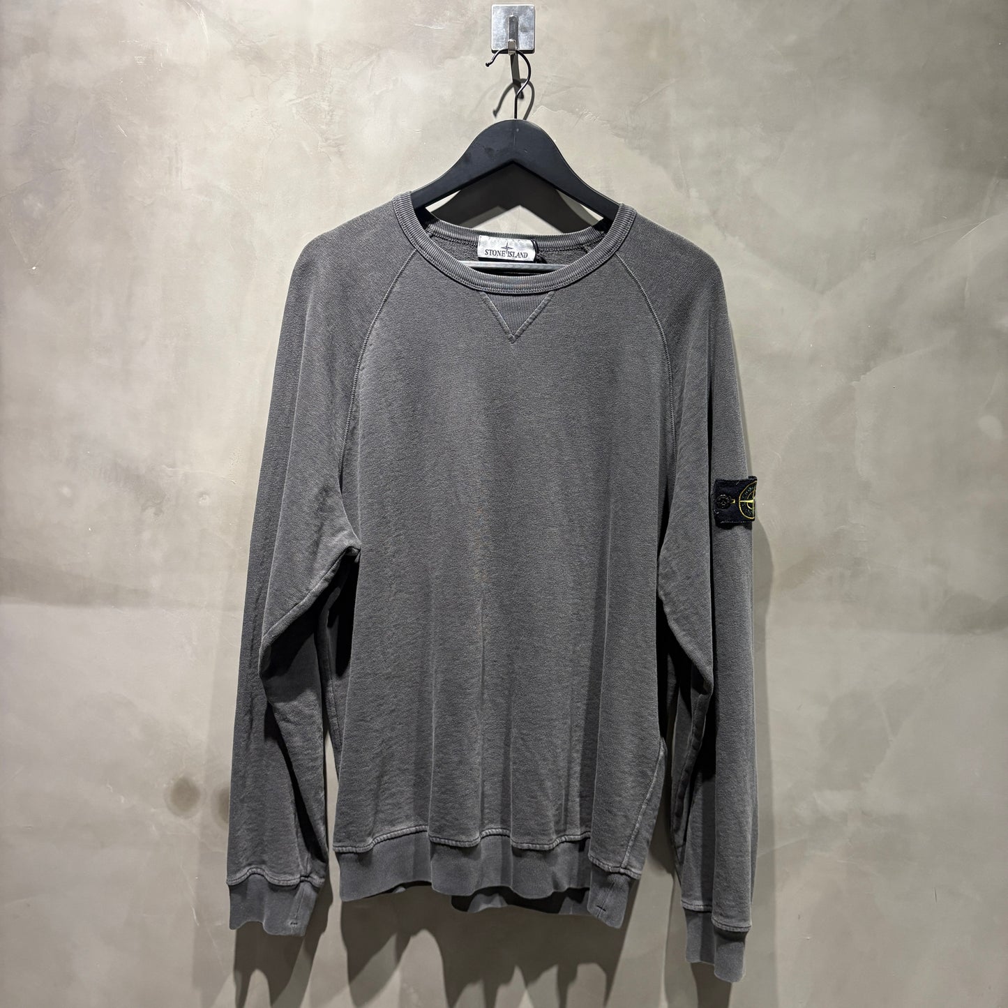 Stone Island Garment Dyed Crewneck Sweatshirt 石頭島 二手